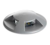 TechBrey Balise Extérieure LED Encastrable Sol 4L 24V DC Loto Grise 4000K Blanc neutre Gris