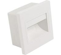 Balise LED 1.5W Encastrable au Mur Randy Blanche 3000K Blanc chaud
