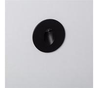 TechBrey Balise LED Encastrable Murale Ronde Aluminium Adam 3000K Blanc 1W Blanc