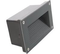TechBrey Balise LED Extérieure 3W Encastrable au Mur Mystic Grise 6000K Blanc froid Blanc Froid 6000K G