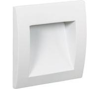 TechBrey Balise LED Extérieure 4W Encastrable au Mur Carrée Natt Blanche 2700K Blanc chaud Blanc G