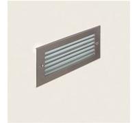 TechBrey Balise LED Extérieure 9W Encastrable au Mur Noire Drive 3000K Blanc chaud Gris G