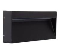 TechBrey Balise LED Extérieure en Aluminium 6W en Saillie Columbia 4000K Blanc neutre Noir G