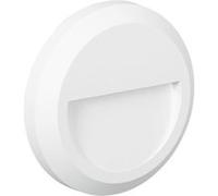 TechBrey Balise LED Extérieure En Saillie au Mur Ronde Edulis Blanche 2700K Blanc chaud Blanc G