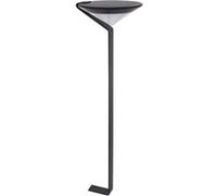 TechBrey Balise LED Solaire Extérieure en Saillie sur Pied 80cm Yuma Big avec Détecteur Mouvement Radar Blanc Chaud 2700K Blanc Chaud 2800K - 3200K G