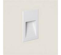 TechBrey Balise Murale Extérieure LED 5W Encastrable Aluminium Olite 2700K Blanc Blanc chaud Blanc