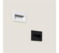 TechBrey Balise Murale Extérieure LED 5W Encastrable Aluminium Olite Horizon 2700K Blanc Blanc chaud Blanc