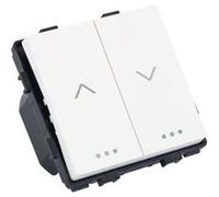 TechBrey Bouton-Poussoir pour Volets Roulants Automatiques avec Flèches Modern Noir Noir