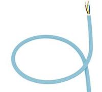 TechBrey Câble Électrique Textile Bleu 7 m Bleu