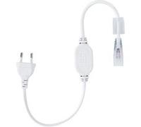 TechBrey Câble Rectificateur Courant Ruban LED 220V AC SMD&COB IP65 Monochrome Coupe tous les 50cm Blanc Blanc