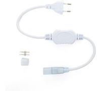 TechBrey Câble Rectificateur pour ruban Néon LED Dimmable 220V SFLEX8 Blanc Blanc G
