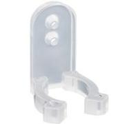 TechBrey Clip pour Bobine et Néon LED Dimmable 220V AC 120 LED/m Rond Ø17 mm Transparent Transparent