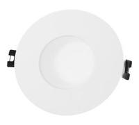 TechBrey Collerette Downlight Conique IP65 pour Ampoule LED GU10 / GU5.3 Coupe Ø75 mm Maxis Noir Noir