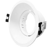 TechBrey Collerette Downlight Conique Orientable pour Ampoule LED GU10 / GU5.3 Coupe Ø75 mm Suefix Noir Noir