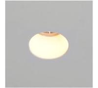 TechBrey Collerette Downlight Intégration Plâtre pour Ampoule LED GU10/GU5.3 Coupe 83x83 mm UGR17 Blanc Blanc