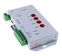 TechBrey Contrôleur pour Ruban LED RGBIC Digital 5-24 V DC SPI T-1000S Gris Gris G