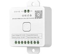 TechBrey Contrôleur Variateur Ruban LED RGBWWIC Digital SPI 24V DC avec Télécommande Monocolor / CCT / RGB / RGBW / RGBWW