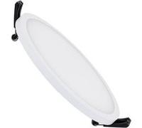 TechBrey Dalle LED 20W Ronde High Lumen Coupe Ø 160 mm 4000K Blanc neutre Blanc