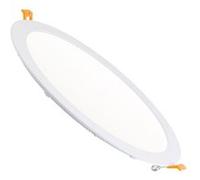 TechBrey Dalle LED 24W Ronde Extra-Plate Coupe Ø 275 mm 4000K Blanc neutre Blanc G