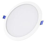 TechBrey Dalle LED 24W Ronde SOLID Coupe Ø 195-210 mm 3000K Dimmable TRIAC Blanc chaud Blanc