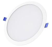 TechBrey Dalle LED 24W Ronde SOLID Coupe Ø 195-210 mm 3000K TRIAC Blanc chaud Blanc
