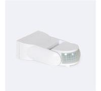 TechBrey Détecteur de Mouvement PIR 360° Orientable IP65 Blanc Blanc