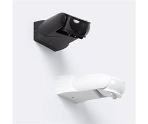 TechBrey Détecteur de Mouvement RADAR Crépusculaire 180º Orientable Extérieur IP65 Noir Noir