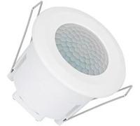 TechBrey Détecteur de Présence PIR 360º Encastrable Blanc