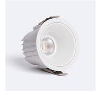 TechBrey Downlight LED 12W Rond HOTEL CRI90 Coupe Ø 75 mm 5000K Blanc froid Blanc