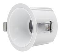 TechBrey Downlight LED 15W Rond HOTEL CRI90 Coupe Ø 95 mm 3000K Blanc chaud Blanc