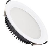 Downlight Led 24w Rond Aero 130 Lm/W Microprismatique 4000k Lifud Coupe Ø 200 Mm Blanc Neutre 4000k Dimmable 1-10v