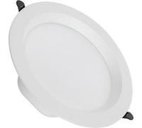 TechBrey Downlight LED 24W Rond LUX Coupe Ø 200 mm IP44 No Flicker 5000K Blanc froid Blanc