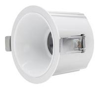 TechBrey Downlight LED 25W Rond HOTEL CRI90 Coupe Ø 145 mm 3000K Blanc chaud Blanc
