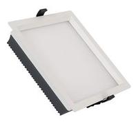 TechBrey Downlight LED 30W Carré Aero 130 lm/W Microprismatique Coupe 210x210 mm 4000K Blanc neutre Blanc