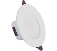 TechBrey Downlight LED 8W Rond Bain IP65 Coupe Ø 75 mm 2700K Blanc chaud Blanc Chaud 3000K G