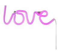 Enseigne Néon Led 'love' Rose