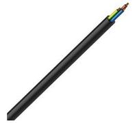 TechBrey Gaine Câblée Extérieure 3 x 1 mm² XTREM H07RN-F Noir - Unité de mesure: 1 m Noir - Unité de mesure: 1 m G