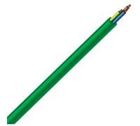 TechBrey Gaine Câblée Flexible 3 x 6mm² Sans Halogènes RZ1-K (AS) Vert - Unité de mesure: 1 m 1.000 mm Vert - Unité de mesure: 1 m G