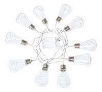 TechBrey Guirlande d'Ampoules LED Edison 2m Blanc Chaud 2700K - 3000K 55 mm Autre