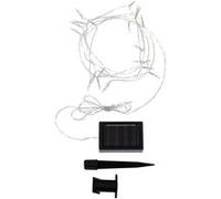 TechBrey Guirlande LED Extérieure Solaire Lilac 2m 3000K Blanc chaud Transparent G