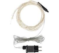 TechBrey Guirlande LED Fil de Fer Jelendi 2m 3000K Blanc chaud Transparent G