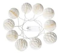TechBrey Guirlande LED Stewpot à Piles 2.1m Blanc Chaud 2700K - 3200K 60 mm Autre G