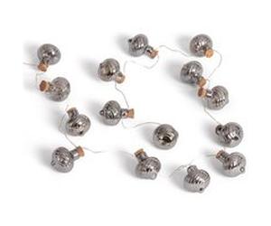 TechBrey Guirlande Lumineuse LED à Piles Onion 2 m 2700K Blanc chaud Blanc chaud G