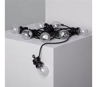 TechBrey Guirlande Solaire Extérieure d'Ampoule LED Kepler 7m Transparent Transparent G