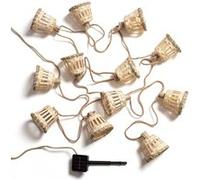 TechBrey Guirlande Solaire LED Extérieure avec Batterie 7m Baloo Naturel Naturel G