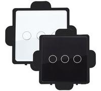 TechBrey Interrupteur Tactile Triple Modern Blanc Blanc G