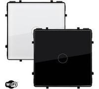 TechBrey Interrupteur Tactile WiFi Simple Modern High Power Blanc Blanc