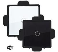 TechBrey Interrupteur WiFi Tactile Simple Modern Blanc Blanc G