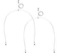 TechBrey Kit de Suspension 'Y' pour Panneaux LED Argent