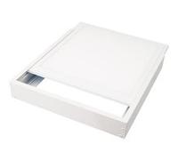 LEDKIA LIGHTING Kit En Saillie pour Panneaux LED 120x60cm avec vis Blanc